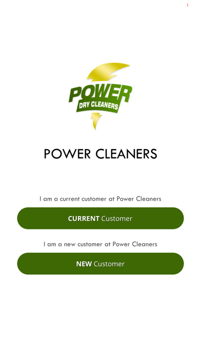 Emulate iPhone app Power Dry Cleaners using MyAndroid