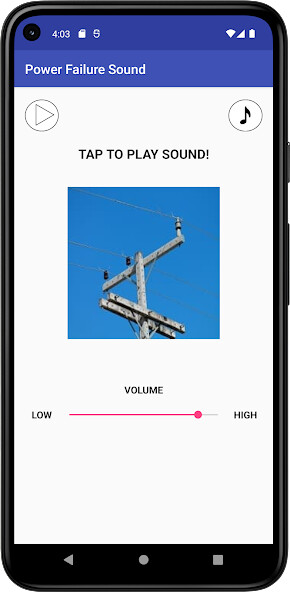 Run android online APK Power Failure Sound from MyAndroid or emulate Power Failure Sound using MyAndroid Run android online APK Power Failure Sound from MyAndroid or emulate Power Failure Sound using MyAndroid