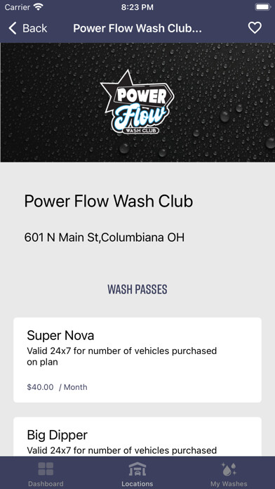 Emulate iPhone app Power Flow Wash Club using MyAndroid Emulate iPhone app Power Flow Wash Club using MyAndroid