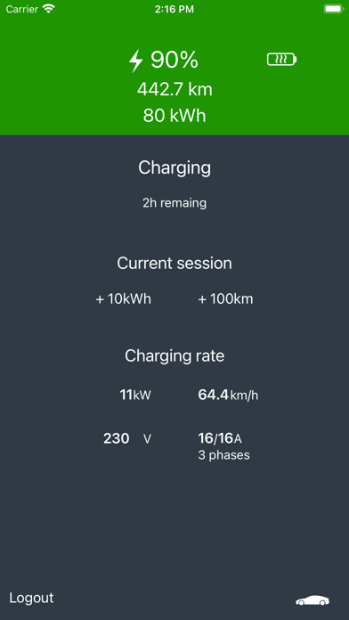 Emulate iPhone app Power for Tesla using MyAndroid Emulate iPhone app Power for Tesla using MyAndroid