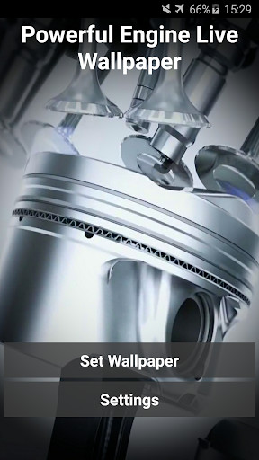 Emulate Android APK Powerful Engine Live Wallpaper
