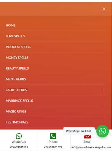 Run android online APK POWERFUL SPELLS OF MAGIC from MyAndroid or emulate POWERFUL SPELLS OF MAGIC using MyAndroid