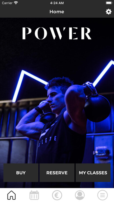 Emulate iPhone app Power Gym Booking using MyAndroid Emulate iPhone app Power Gym Booking using MyAndroid