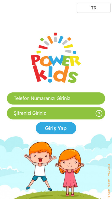 Emulate iPhone app Power Kids App using MyAndroid