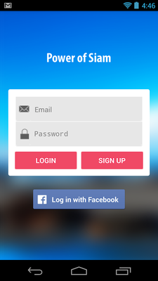 Emulate Android APK Power of Siam