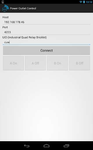 Run android online APK Power Outlet Control from MyAndroid or emulate Power Outlet Control using MyAndroid Run android online APK Power Outlet Control from MyAndroid or emulate Power Outlet Control using MyAndroid