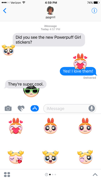 Emulate iPhone app Powerpuff Girls - Fun PPG Sticker Sampler Pack using MyAndroid Emulate iPhone app Powerpuff Girls - Fun PPG Sticker Sampler Pack using MyAndroid