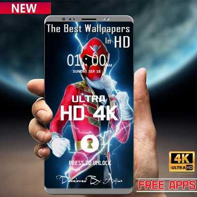 Emulate Android APK Power Rangers Wallpapers HD 4K