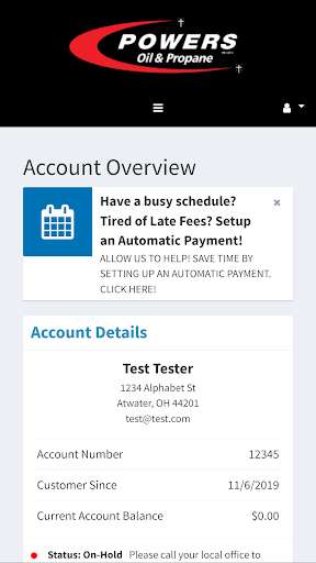 Run android online APK Powers Oil & Propane from MyAndroid or emulate Powers Oil & Propane using MyAndroid