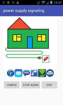 Emulate Android APK power supply signaling Emulate Android APK power supply signaling