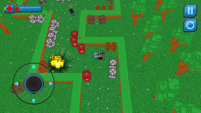 Emulate iPhone app Power Tanks 3D - Future Battle using MyAndroid