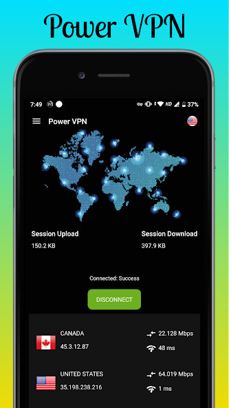 Run android online APK Power VPN - Free High Speed, Safe  Secure VPN from MyAndroid or emulate Power VPN - Free High Speed, Safe  Secure VPN using MyAndroid