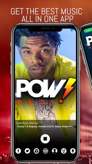 Emulate iPhone app POW! Radio using MyAndroid Emulate iPhone app POW! Radio using MyAndroid