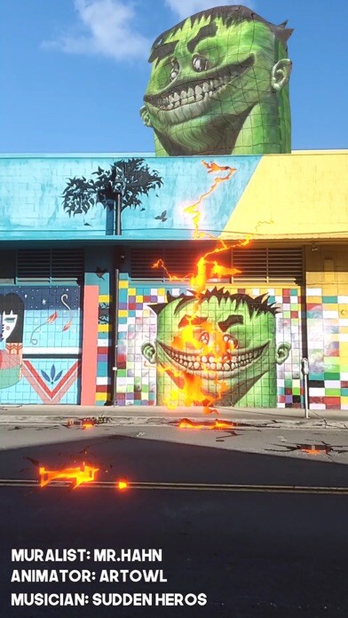 Emulate iPhone app POW! WOW! AR using MyAndroid