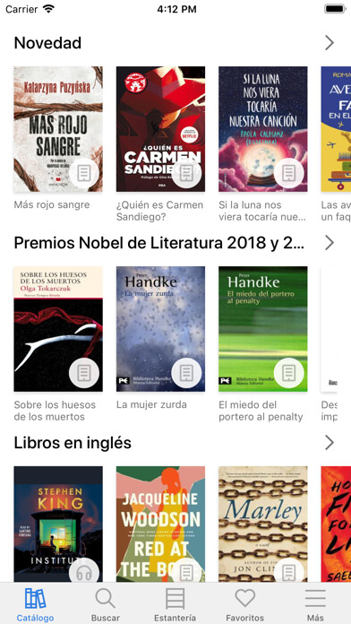 Emulate iPhone app Pozuelo eBook using MyAndroid