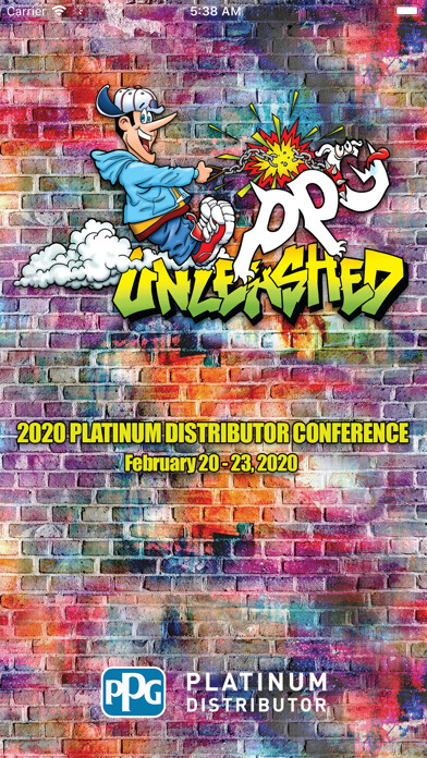 Emulate iPhone app PPG Platinum Distributor Conf. using MyAndroid