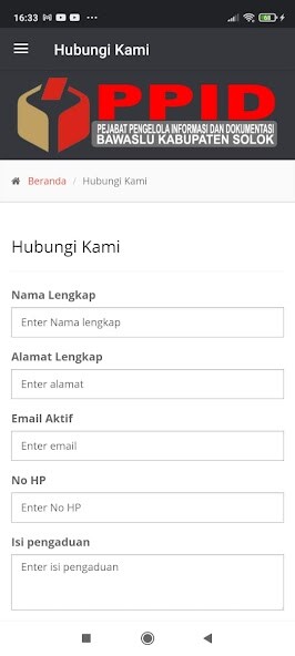 Run android online APK PPID Bawaslu Kabupaten Solok from MyAndroid or emulate PPID Bawaslu Kabupaten Solok using MyAndroid Run android online APK PPID Bawaslu Kabupaten Solok from MyAndroid or emulate PPID Bawaslu Kabupaten Solok using MyAndroid