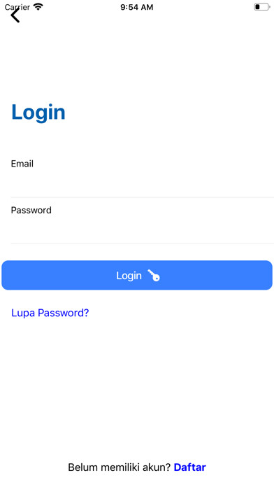 Emulate iPhone app PPID Kemenkeu using MyAndroid