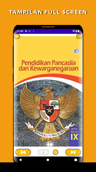 Emulate Android APK PPKN SMP Kelas 9 Kurikulum 2013
