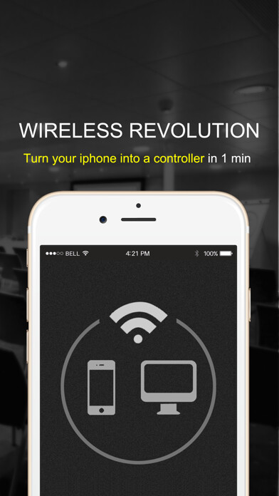 Emulate iPhone app PPT Control:Powerpoint and keynote remote controller using MyAndroid