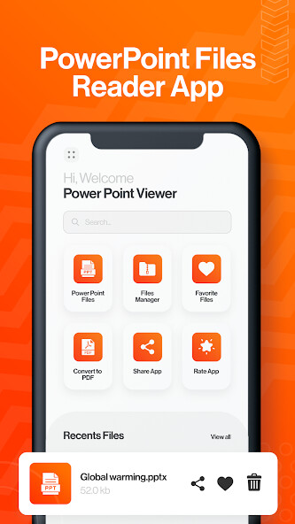 PPTX Viewer Slides PPT reader