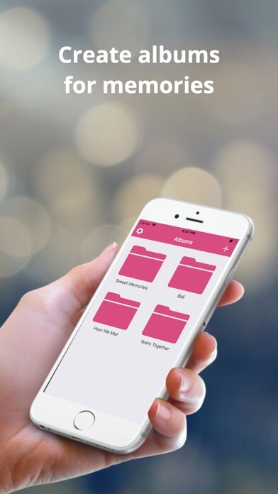 Emulate iPhone app PPV: Hide & Lock Photo Album using MyAndroid
