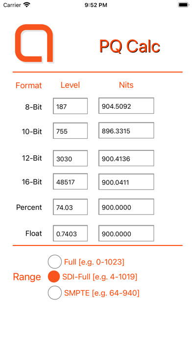 Emulate iPhone app PQ Calc using MyAndroid Emulate iPhone app PQ Calc using MyAndroid
