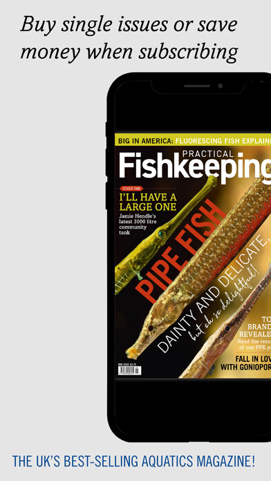 Emulate iPhone app Practical Fishkeeping using MyAndroid