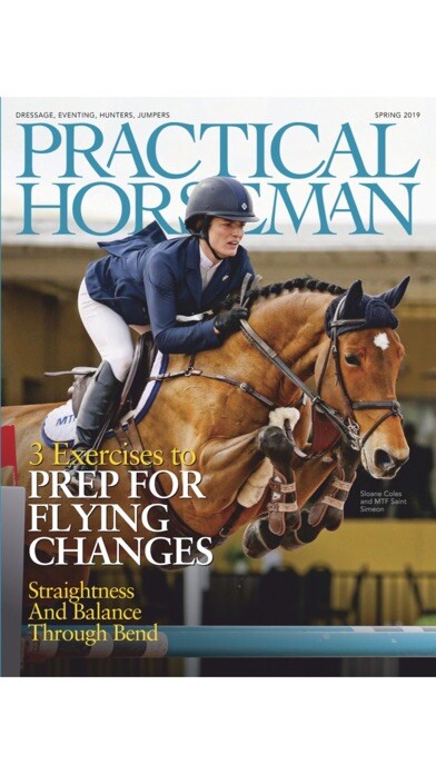 Emulate iPhone app Practical Horseman Magazine HD using MyAndroid