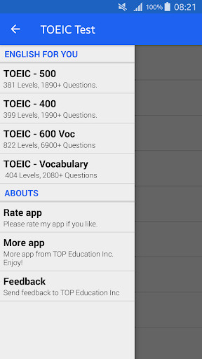 Run android online APK Practice for TOIEC from MyAndroid or emulate Practice for TOIEC using MyAndroid Run android online APK Practice for TOIEC from MyAndroid or emulate Practice for TOIEC using MyAndroid