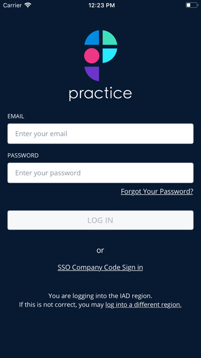 Emulate iPhone app Practice Mobile using MyAndroid