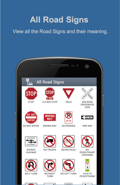 Emulate Android APK Practise Test USA Road Signs Emulate Android APK Practise Test USA Road Signs