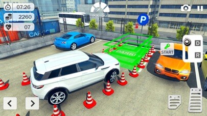 Emulate iPhone app Prado Car Parking Driving Game using MyAndroid