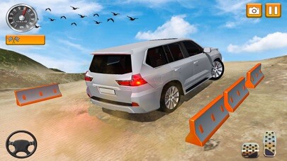Emulate iPhone app Prado Offroad Driving Car Game using MyAndroid