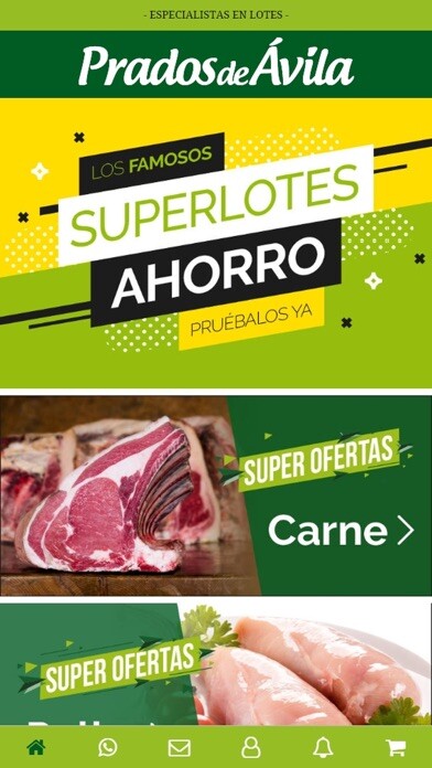 Emulate iPhone app PRADOS DE AVILA using MyAndroid