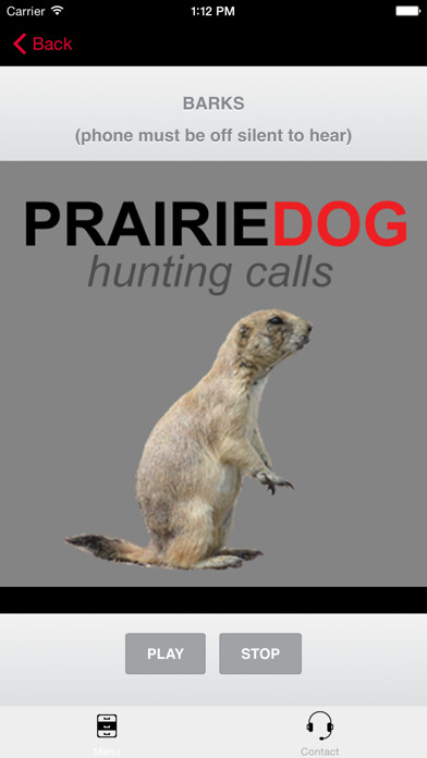Emulate iPhone app Prairie Dog Calls and Sounds for Hunting using MyAndroid Emulate iPhone app Prairie Dog Calls and Sounds for Hunting using MyAndroid