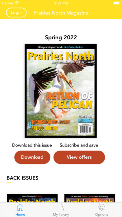 Emulate iPhone app Prairies North using MyAndroid