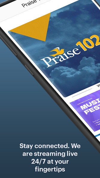 Emulate iPhone app Praise 102.5 using MyAndroid Emulate iPhone app Praise 102.5 using MyAndroid