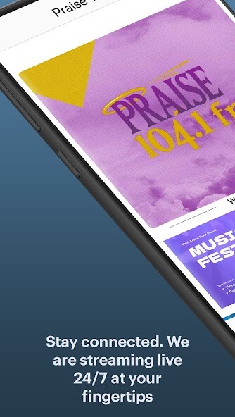 Emulate iPhone app Praise 104.1 using MyAndroid Emulate iPhone app Praise 104.1 using MyAndroid