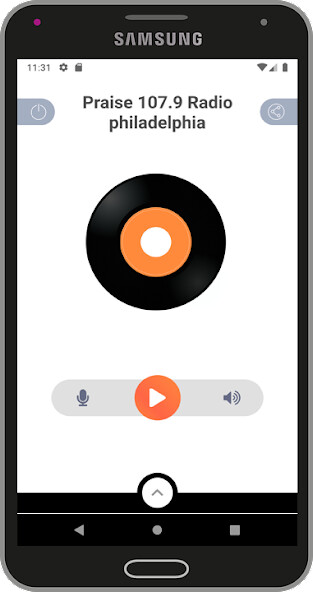 Run android online APK Praise Philly 107.9 Radio App from MyAndroid or emulate Praise Philly 107.9 Radio App using MyAndroid