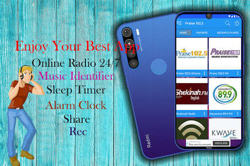 Run android online APK Praise Radio Stations USA Praise 102.5 Radio App from MyAndroid or emulate Praise Radio Stations USA Praise 102.5 Radio App using MyAndroid