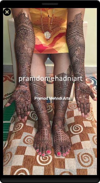 Run android online APK Pramod Arts - Book Mehndi  Tattoo  Artists from MyAndroid or emulate Pramod Arts - Book Mehndi  Tattoo  Artists using MyAndroid