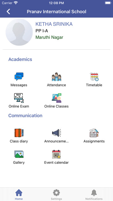 Emulate iPhone app Pranav International School using MyAndroid Emulate iPhone app Pranav International School using MyAndroid