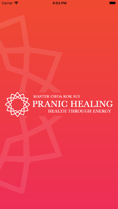 Emulate iPhone app Pranic Healing USA Trainers using MyAndroid