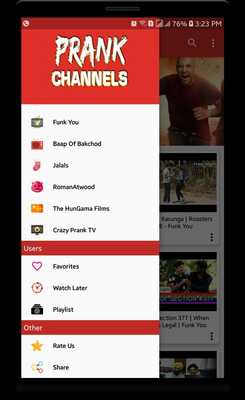 Emulate Android APK Prank Channels
