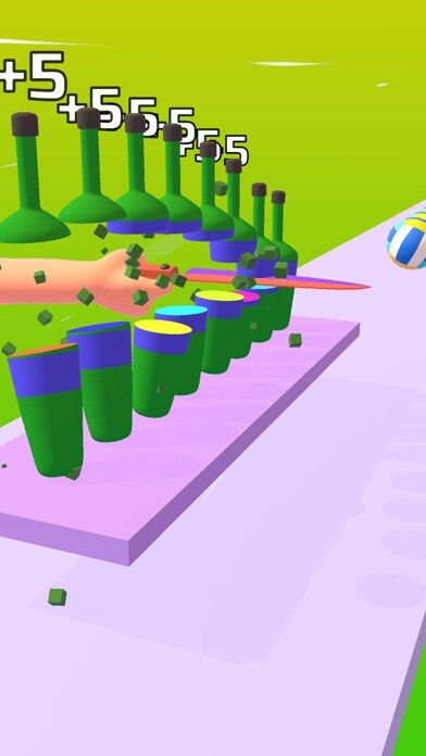 Emulate iPhone app Prank Knife using MyAndroid
