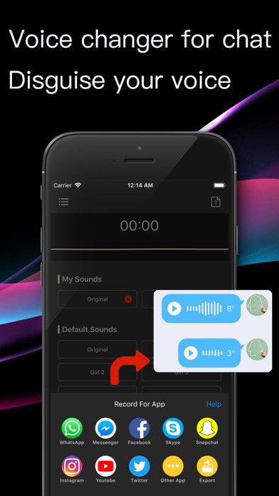 Emulate iPhone app Prank Spoof Voice Changer Plus using MyAndroid Emulate iPhone app Prank Spoof Voice Changer Plus using MyAndroid