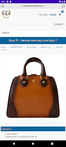 Run android online APK Pratesi Leather Store from MyAndroid or emulate Pratesi Leather Store using MyAndroid