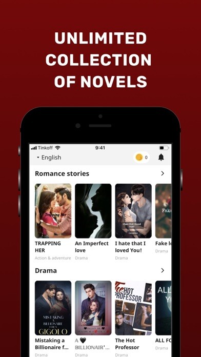 Emulate iPhone app Pratilipi - Books and Stories using MyAndroid