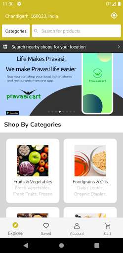 Run android online APK Pravasicart from MyAndroid or emulate Pravasicart using MyAndroid